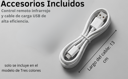 Lámpara De Mesa Portátil Para Iluminación Ambiental Nexko