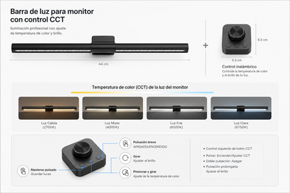 Barra de Luz LED Nexko para Monitor